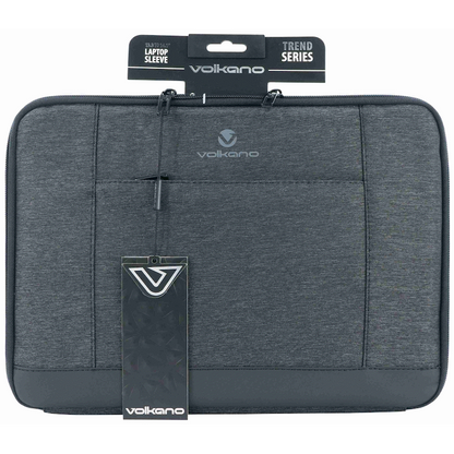 Volkano Trend Series 13.3 to 14.1-Inch Laptop Sleeve - Grey | VK-9114-GR13-14