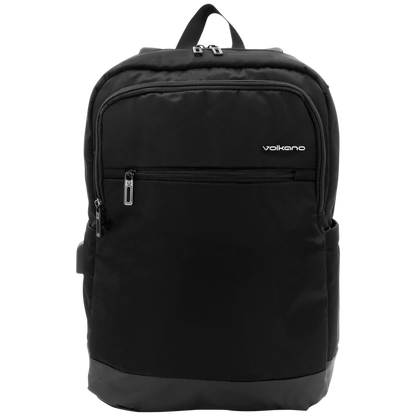 Volkano Roma 15.6" Smart Laptop Backpack - Black | VK-9106-BK