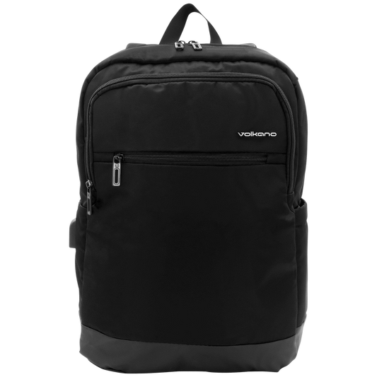 Volkano Roma 15.6" Smart Laptop Backpack - Black | VK-9106-BK