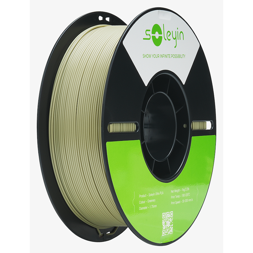 Creality 1.75mm Soleyin Ultra PLA Filament - Glass Green 1Kg | 3301010503