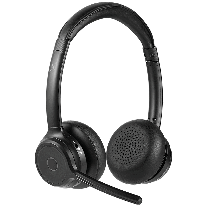 VolkanoX Chat series mk4 Wireless headset with mute function - Black | VKX-222-BK