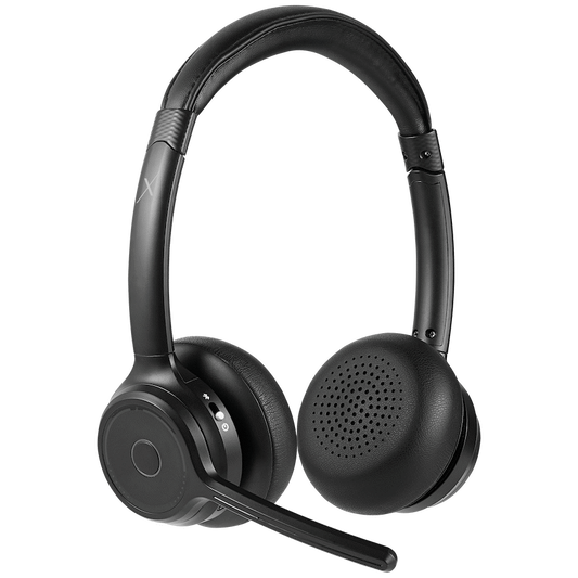 VolkanoX Chat series mk4 Wireless headset with mute function - Black | VKX-222-BK