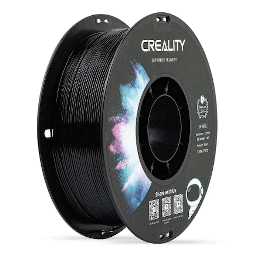 Creality 1.75mm PETG Filament - Black 1Kg | 3301030035