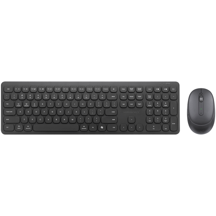 VolkanoX Ignite Bluetooth Wireless Keyboard and Mouse Combo - Graphite | VKX-208-GT