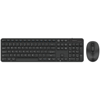 VolkanoX Garnet Bluetooth Wireless Keyboard and Mouse Combo - Black | VKX-20008-BK