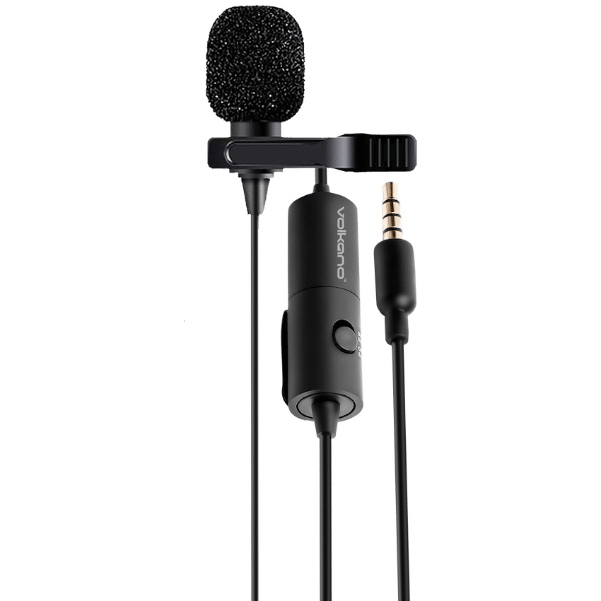 Volkano Clip Pro Series 3.5mm Microphone | VK-6508-BK