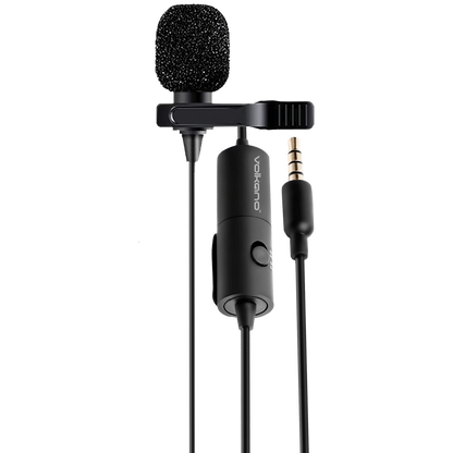 Volkano Clip Pro Series 3.5mm Microphone | VK-6508-BK