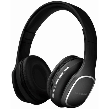 Volkano Phonic Series Bluetooth Full Size Headphones - Black | VK-2002-BK