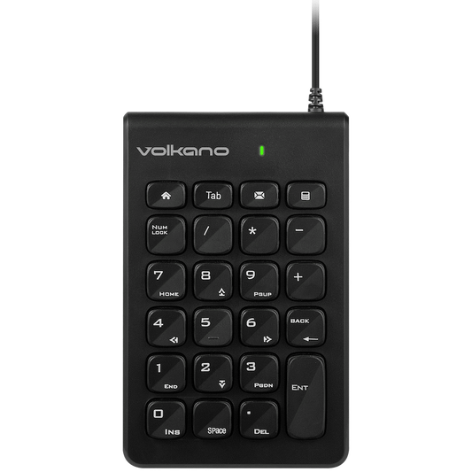 Volkano Numeric Series USB Numeric Keypad - Black | VK-20021-BK[V2]