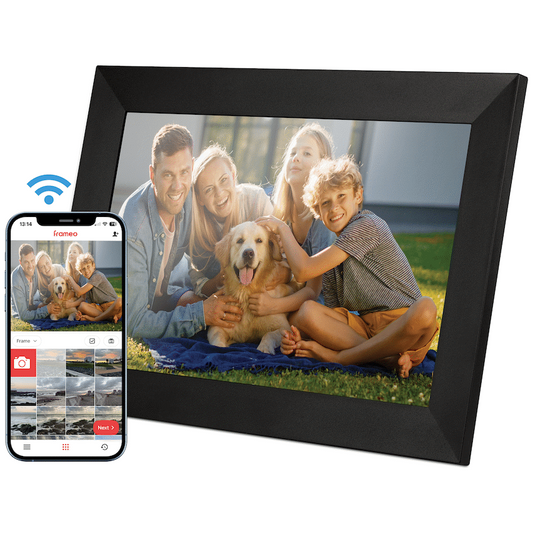 Volkano Scene Series 10.1" Smart Calendar And Digital Photo Frame with Built-In Frameo Software | VK-5150-BK