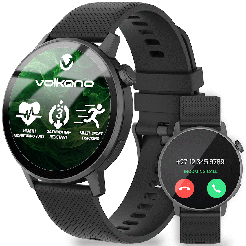 Volkano Orion Series Unisex GPS Watch - Black | VK-5062-BK[V1]