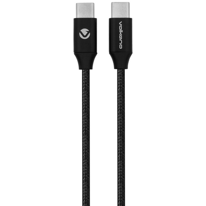 Volkano On-The-Go Type-C to Type-C 30w Cable - Black | VK-PDQ-303-BK