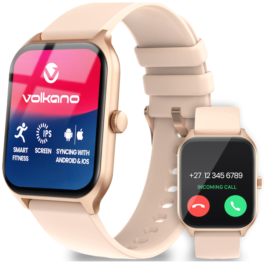 Volkano Life Series Smart Watches - Gold | VK-5082-GD