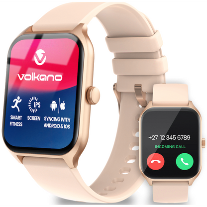Volkano Life Series Smart Watches - Gold | VK-5082-GD