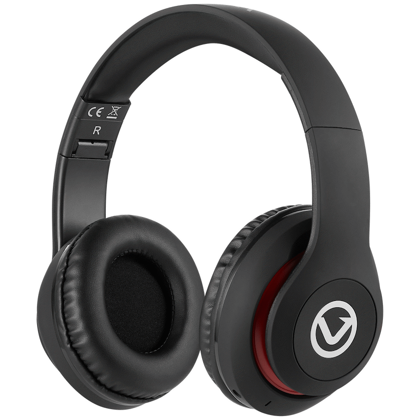 Volkano Impulse Series Bluetooth Headphones - Black | VB-VH100-BLK