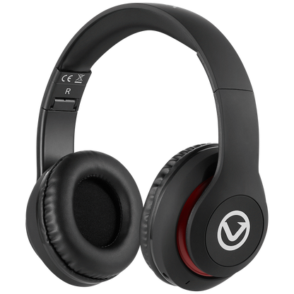 Volkano Impulse Series Bluetooth Headphones - Black | VB-VH100-BLK