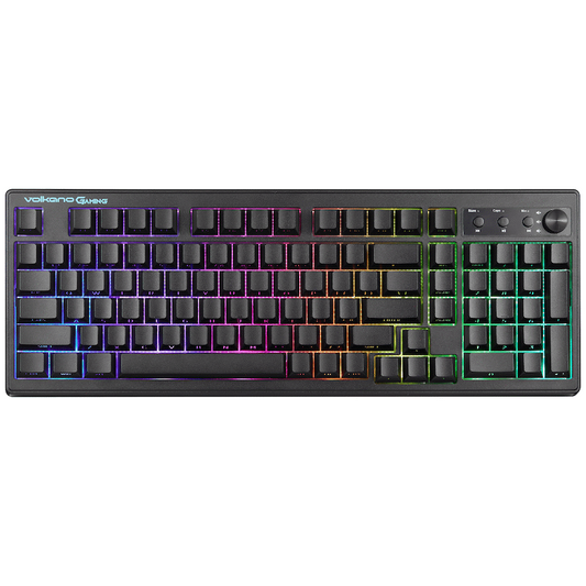 Volkano Gaming Shadow X1 Wired Gaming Keyboard with RGB lighting | VG-207-BK