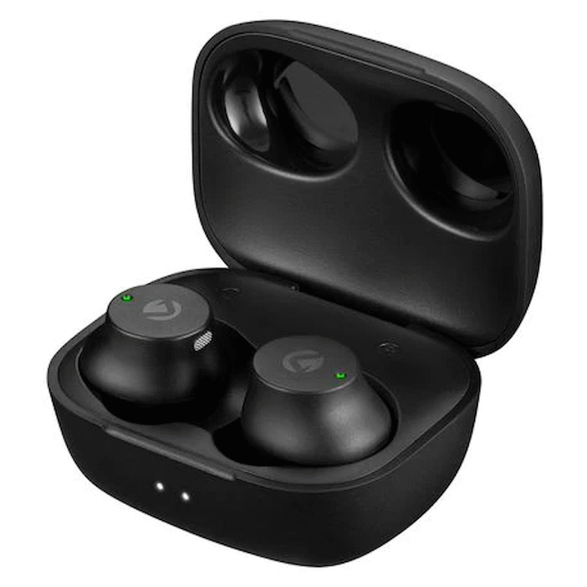 Volkano Taurus Series 2.0 True Wireless Earphones with Charging Case - Black | VK-1120-BK[V2]