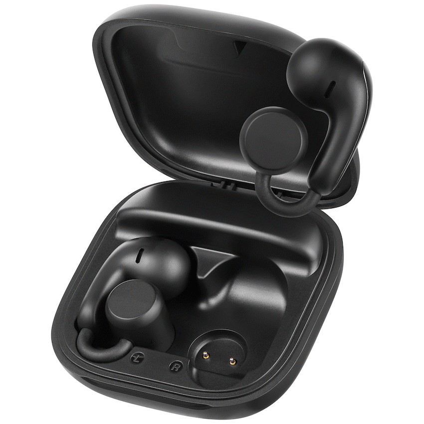 VolkanoX O400 Air Conduction In-Ear OWS Earphones - Black | VXO-400-BK