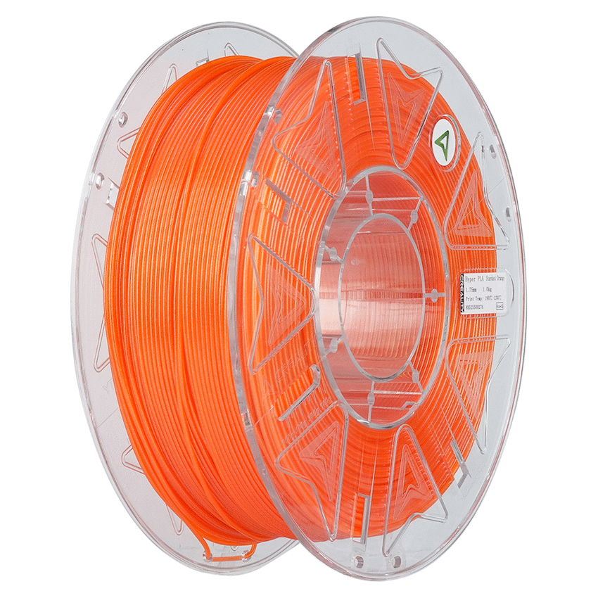 Creality 1.75mm Hyper Series PLA RFID Stardust Filament - Orange 1Kg | 3301010572