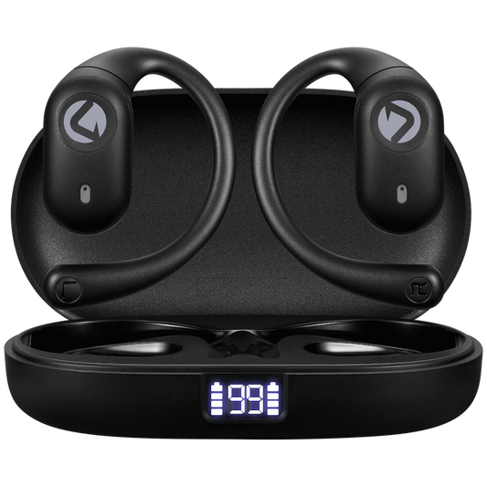 Volkano Stride 2 Air Conduction True Wireless Earphones - Black | VK-1148-BK[V2]