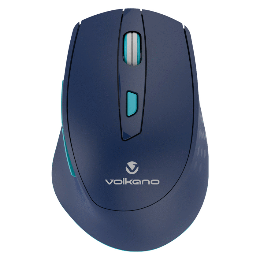 Volkano Chrome Series Wireless Mouse - Blue | VK-20234-BL