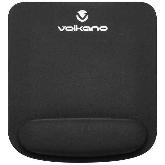 Volkano Rest Series Gel Mousepad - Black | VK-20023-BK