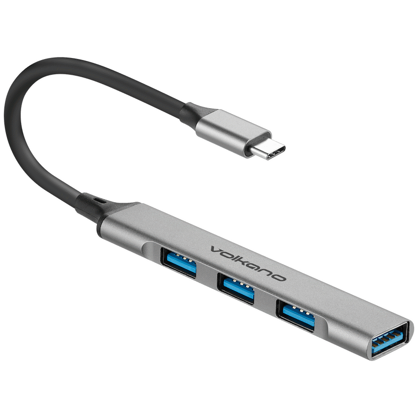 Volkano Expand Series Type-C to 4-Port USB Hub | VK-20226-CH