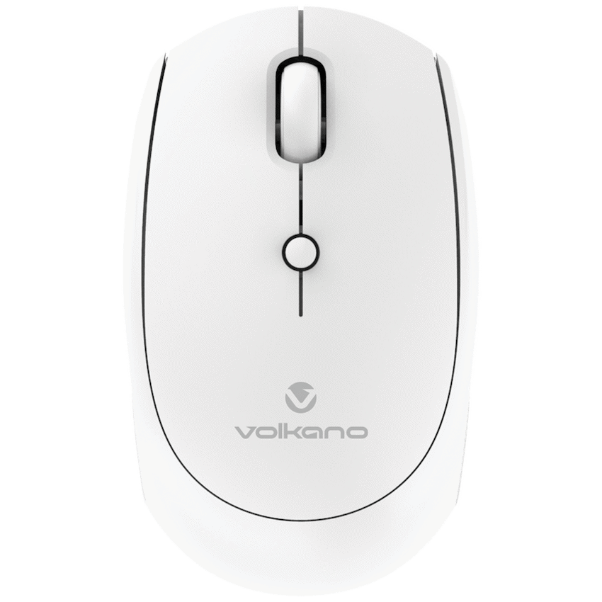 Volkano Talc Wireless Mouse - White | VK-20197-WT