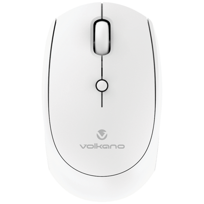 Volkano Talc Wireless Mouse - White | VK-20197-WT