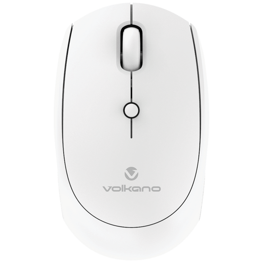 Volkano Talc Wireless Mouse - White | VK-20197-WT