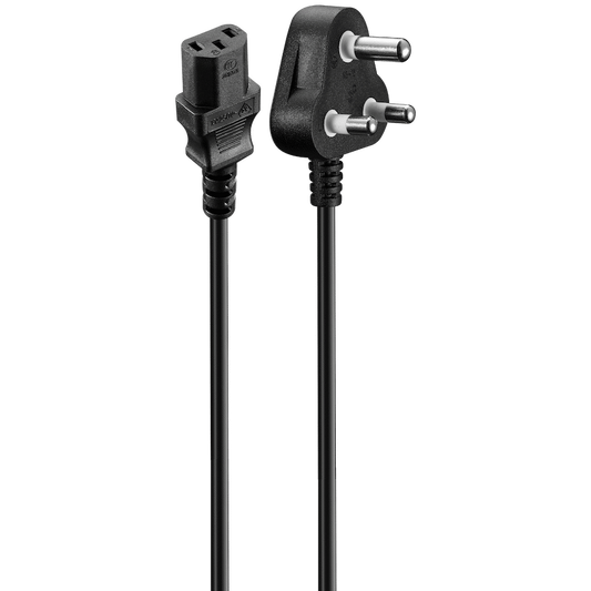 Volkano Presto Series Power Cable 3-Pin IEC to Type-M 1.8m 10a - Black | VK-8141-BK
