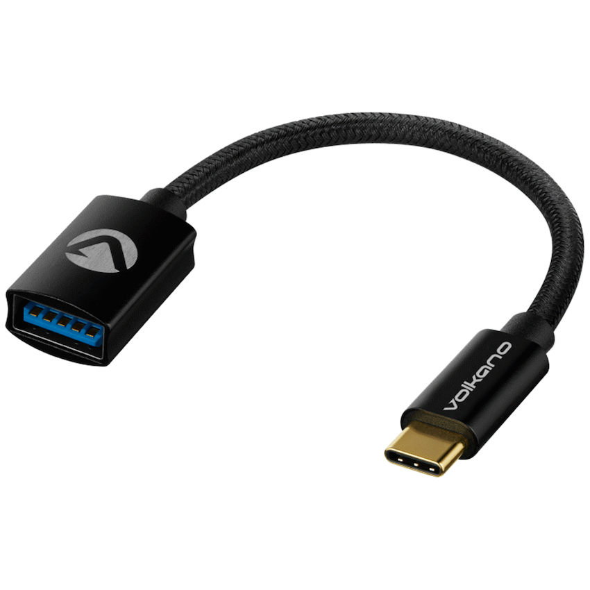 Volkano Connect C Series Type-C to USB 3.1 Socket 15cm | VK-20217-BK