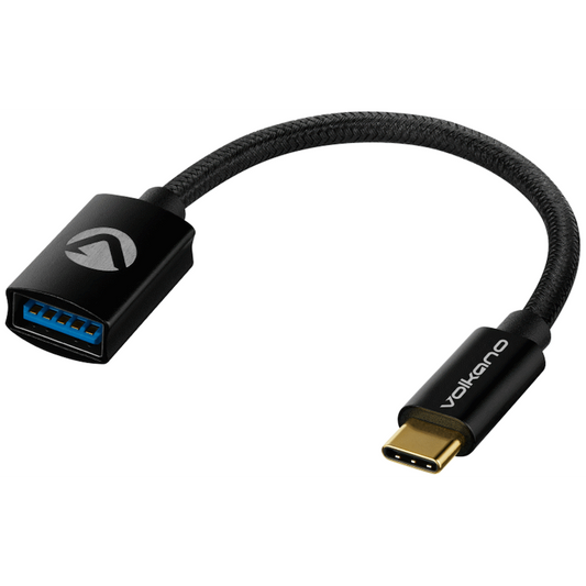 Volkano Connect C Series Type-C to USB 3.1 Socket 15cm | VK-20217-BK