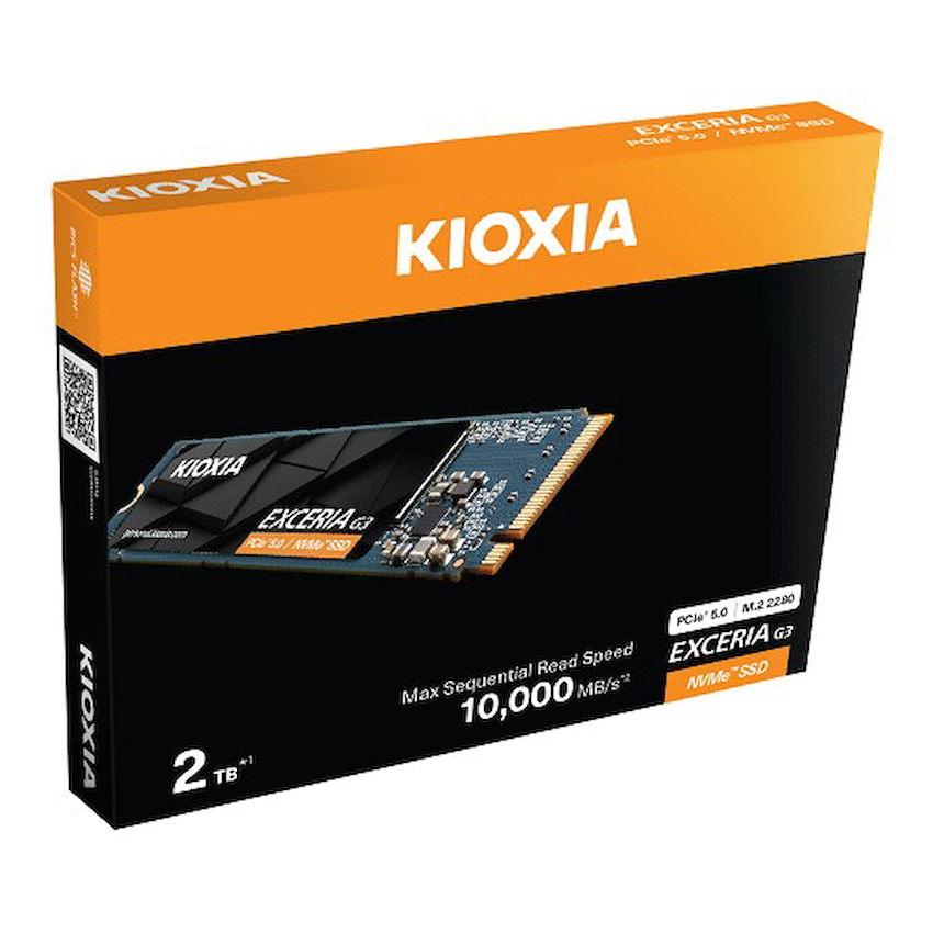 Kioxia Exceria G3 2TB M.2 2280 PCIe Gen5 x4 NVMe Internal Solid State Drive | LVC10Z002TG8