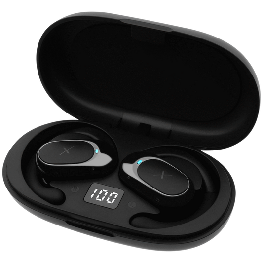 Volkano X VXO200 Open Wearable Stereo Earphones  - Black | VKX-1122-BK