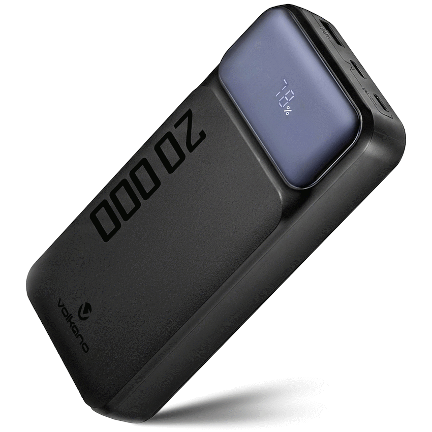 Volkano Roma Series 20000mah PD 22.5w Power Bank | VK-9025-BK