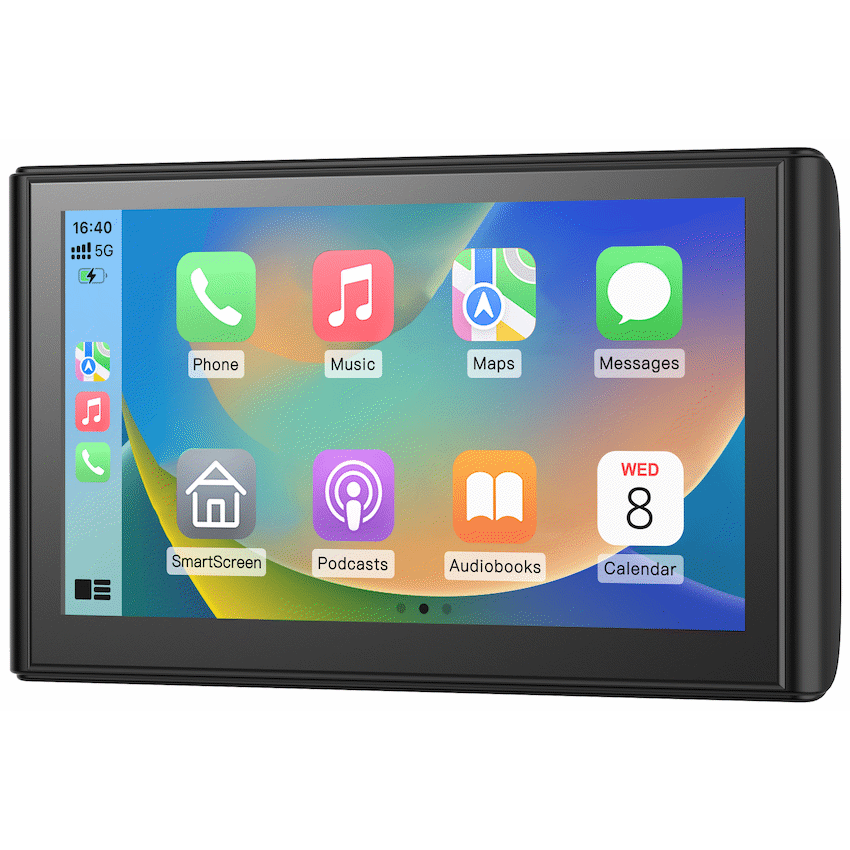 Volkano Autoview Series Dash Mount 7" Display Screen | VK-10030-BK