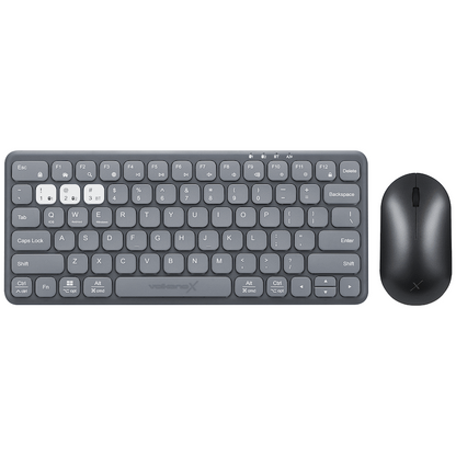 VolkanoX Blaze Bluetooth Wireless Keyboard and Mouse Combo - Graphite | VKX-210-GT