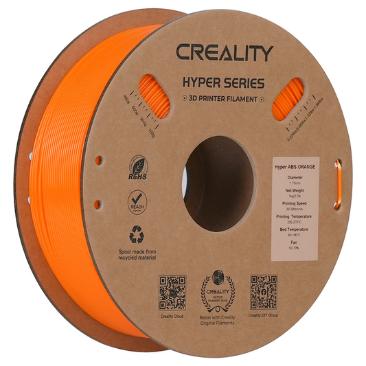 Creality 1.75mm Hyper Series ABS Filament - Orange 1Kg | 3301020057