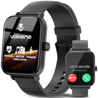 Volkano Essense Smartwatch - Black | VK-5089-BK