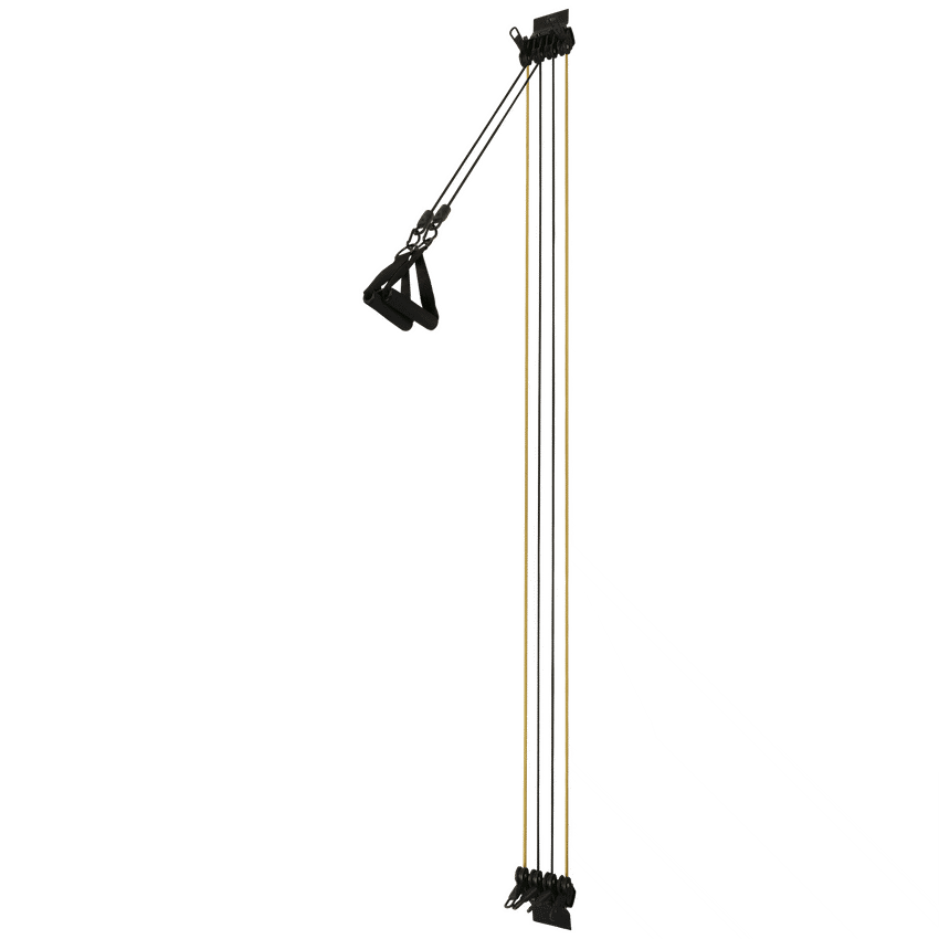 Volkano Active Doorway Gym - Black/Yellow | VA-1019-BKYL