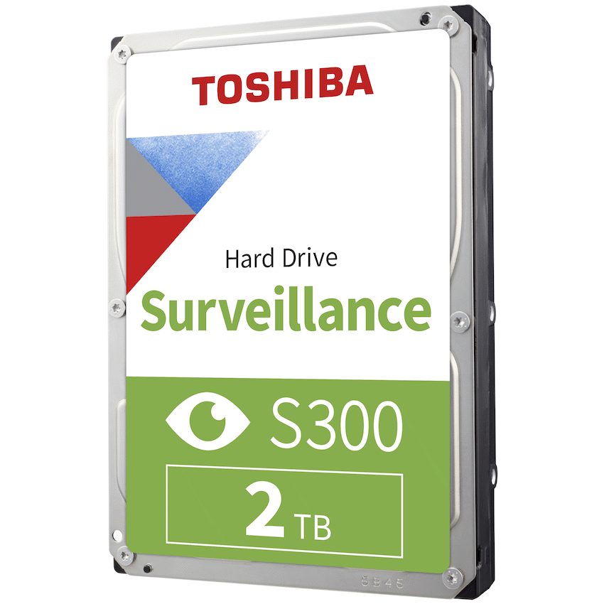 Toshiba S300 Series 2TB 5400rpm 128MB Cache SATA III 6.0GB/s Surveillance Hard Disk Drive (Bulk) | HDKPB20Z0A01S