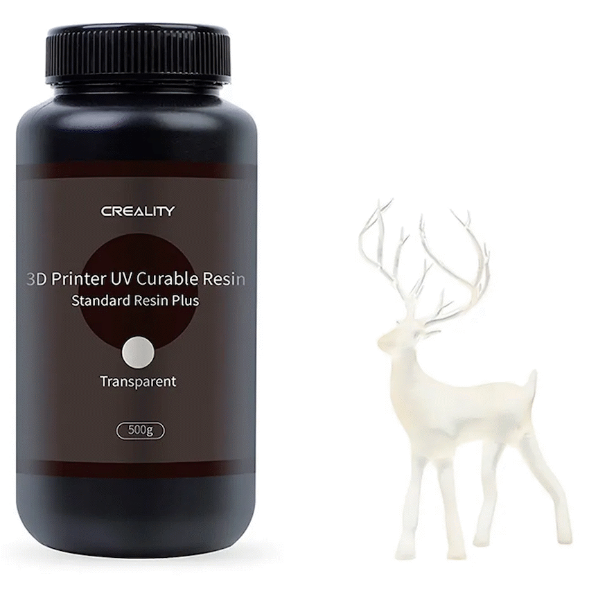 Creality LCD Standard Resin Plus - Transparent 500g | 3302020063