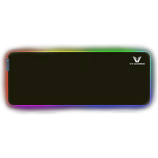 VX Gaming Harmonia RGB Mousepad Extra Wide 800x300x4mm | VX-174-BK