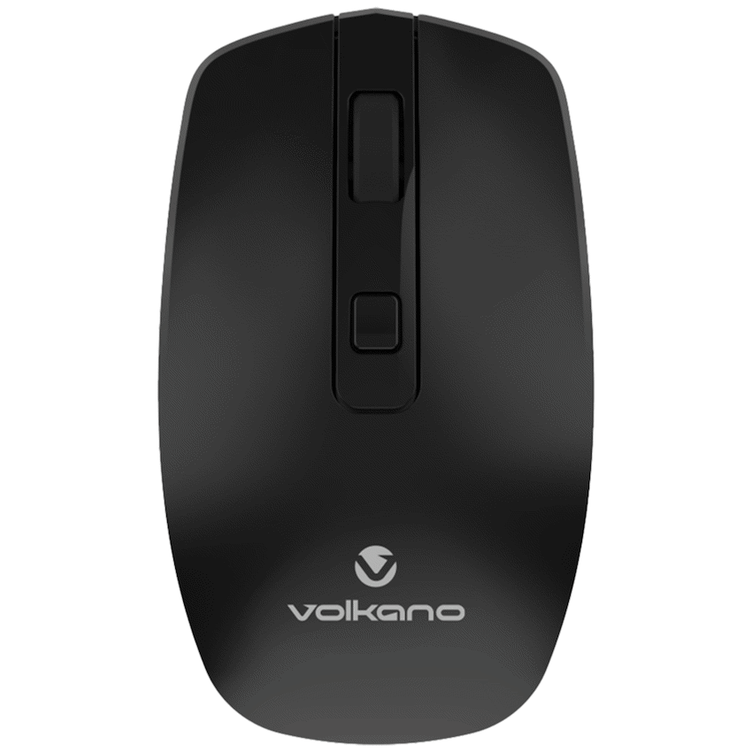 Volkano Granite Series Rechargeable Wireless Mouse - Black | VK-20196-BK