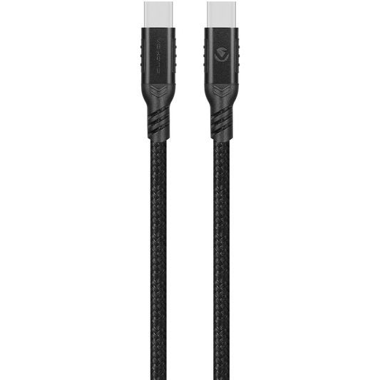 Volkano Weave Series 100w Type-C to Type-C 1.2m | VK-20230-BK