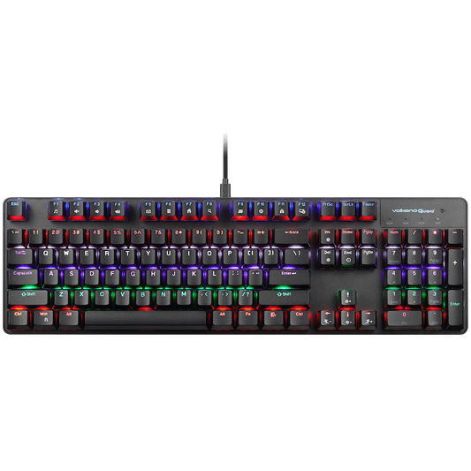 Volkano Gaming Phantom X1 Wired Mechanical keyboard with RGB lighting | VG-208-BK
