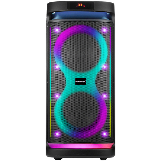 VolkanoX Paramount Series 8" Bluetooth Party Speaker - 80w | VK-3140-BK