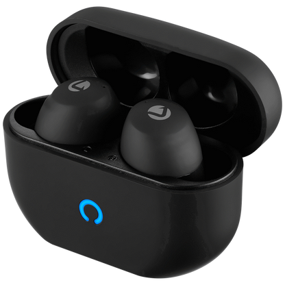 Volkano Tide Series True Wireless Earphones - Black | VK-1179-BK